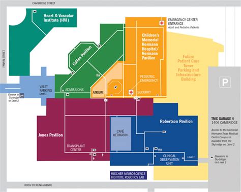 Memorial Hermann Tmc Campus Map