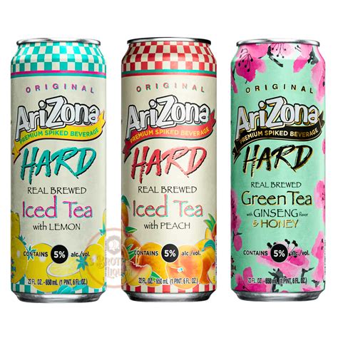 Arizona Spiked Hard Iced Tea Flavored Vodka Seltzer 3Pk Bundle (22oz) – 3brothersliquor