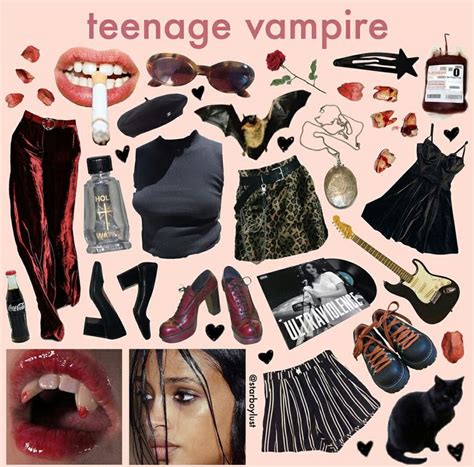 Pin by chaos on moodboards | Vampire clothes, Retro outfits, Mood clothes