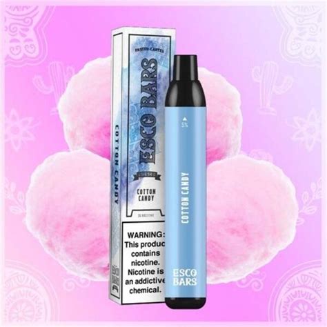 ESCO BARS Cotton Candy Disposable Vape - No.1 Online Vape Shop In Pakistan | Best Prices Of ...