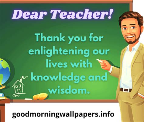 50 Inspirational Good Morning Teacher Quotes and Wishes