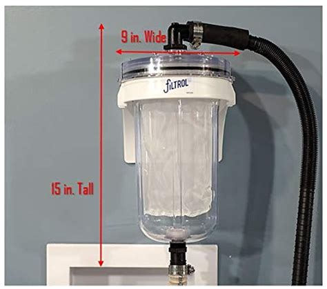 Filtrol Lint Filter | Washing Machine Filter | Microfibers | Septic - Healthy American Homes ...