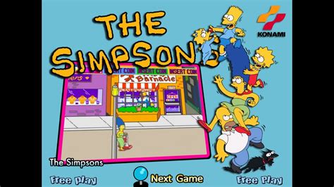 The Simpsons (Arcade) - Homer - YouTube