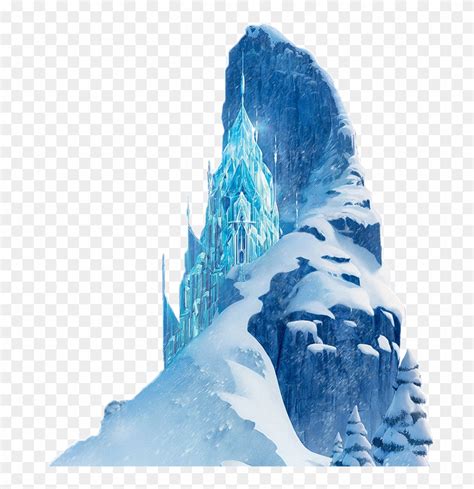 Frozen Castle In Winter Landscape - Frozen Ice Castle Png - Free Transparent PNG Clipart Images ...