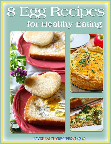 8 Egg Recipes for Healthy Eating Free eCookbook | FaveHealthyRecipes.com