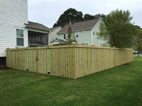 6ft Custom Privacy Fence - FenceSC