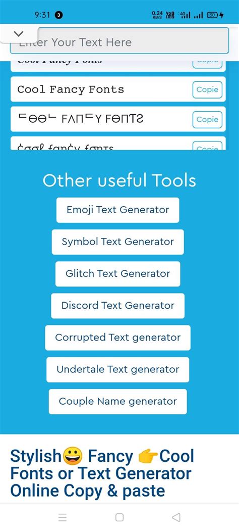 All Fancy, Stylish, Cool Fonts & text generator Copy & paste free | Text generator, Cool fonts ...