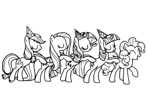 My Little Pony Drawing coloring page - Download, Print or Color Online for Free