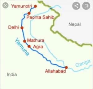 Yamuna River System - UPSC - UPSC Notes » LotusArise