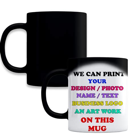 Magic Mug Personalised With Name and Picture Magic Mug Gift Idea for Friends and Relatives - Etsy