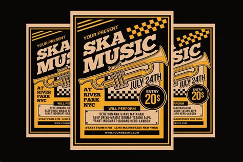 Ska Music Concert Flyer (1494235)