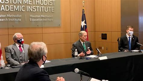 Gov. Abbott Hosts Roundtable Discussion Providing COVID-19 Vaccine Update with Houston Health ...