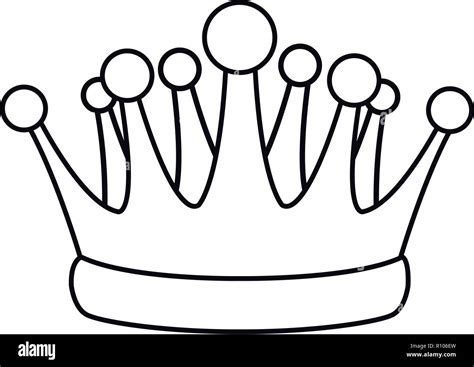 Crown cartoon hi-res stock photography and images - Alamy