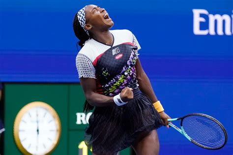 Coco Gauff, 18, reaches U.S. Open quarterfinals for first time