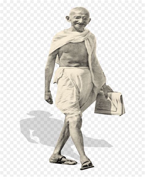 Mahatma Gandhi Full Standing , Png Download - Swachh Bharat Abhiyan No ...