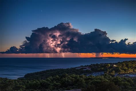 Types of convective clouds - from fair-weather clouds to thunderstorms