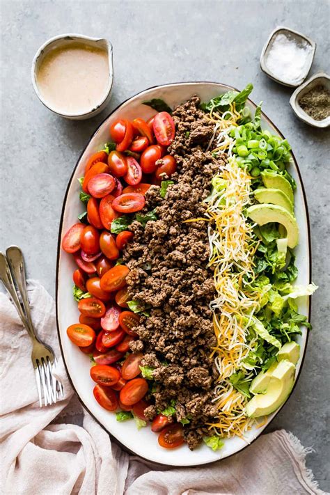 Keto Taco Salad with Ground Beef : r/ketorecipes