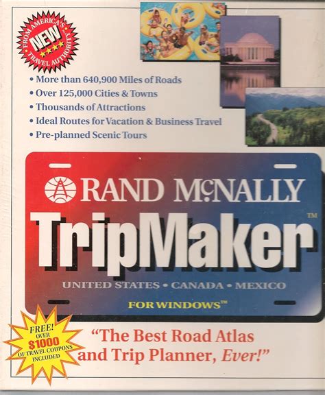 Rand McNally Tripmaker for Windows: United States, Canada, Mexico ...