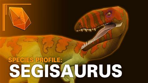 Jurassic Park Species Profile: Segisaurus - YouTube