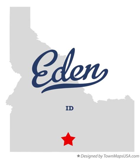 Map of Eden, ID, Idaho