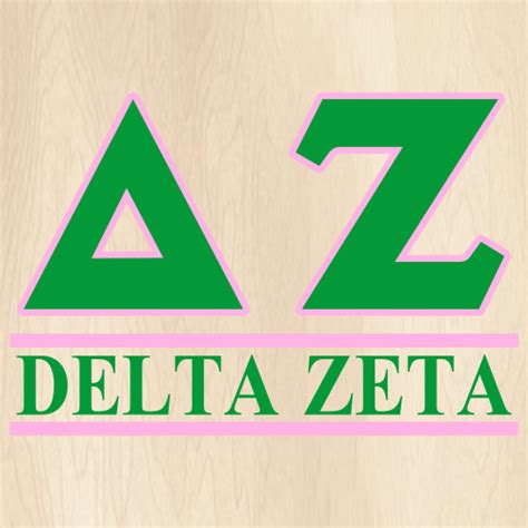 Delta Zeta Logo SVG | Delta Zeta Greek Letter vector File | Delta Zeta Svg Cut Files | PNG, SVG ...