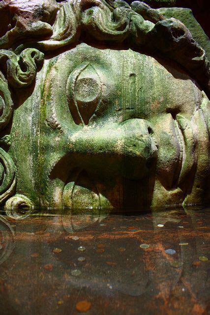 Medusa in the cisterns of Istanbul | Medusa, Beautiful ruins, Another green world