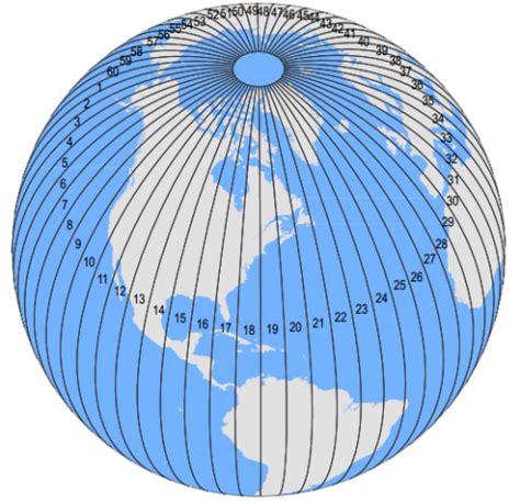 How Universal Transverse Mercator (UTM) Works - GIS Geography