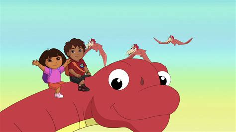 Dora The Explorer Dora And Diego In The Time Of Dinosaurs