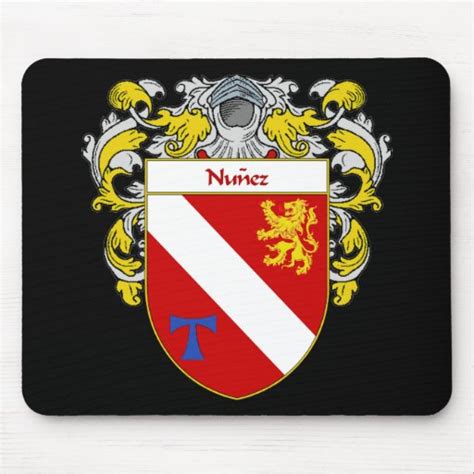 Nunez Coat of Arms/Family Crest Mouse Pad | Zazzle