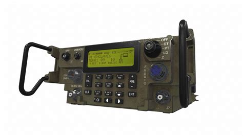 Radio military AN PRC-117G 3D model | CGTrader