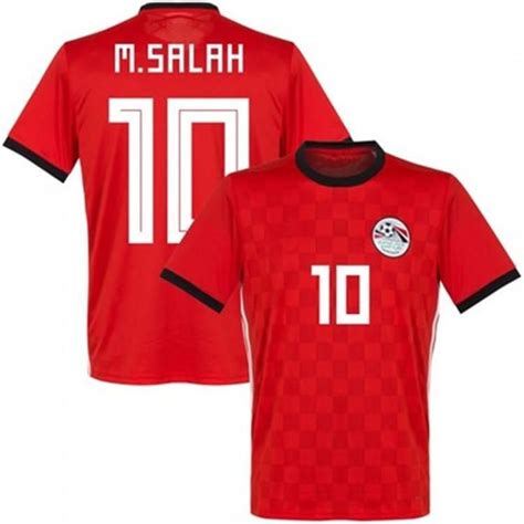 2019 2018 2019 Egypt Soccer Jersey M. SALAH World Cup Home Red 18 19 ...