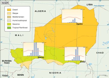 Niger Desert Map