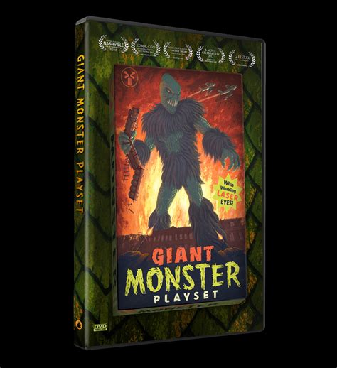 GIANT MONSTER PLAYSET: GIANT MONSTER PLAYSET UNLEASHED ONLINE & DVD!