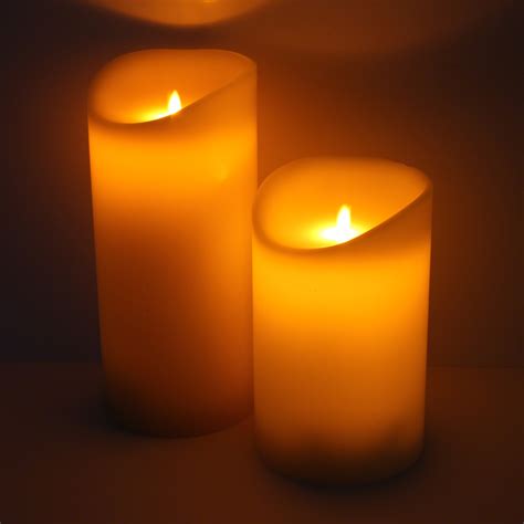 Large Flameless LED Candle