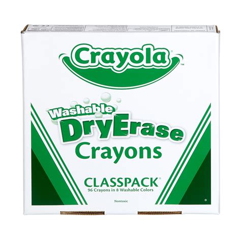 Crayola® Dry-Erase Crayons Classpack | Becker's