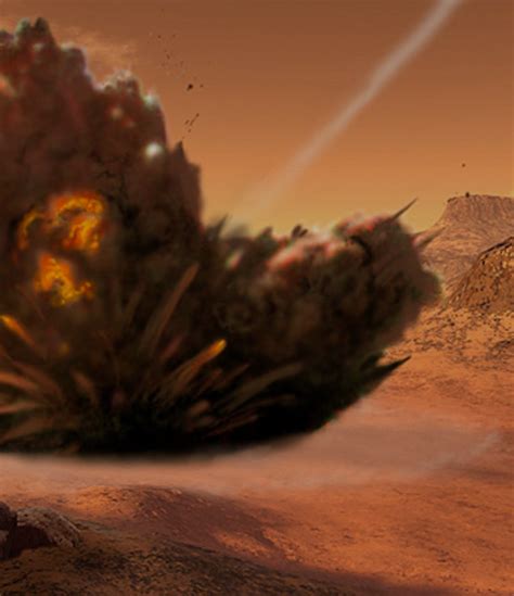 Mars Attacked! Asteroid Collision Leaves Amazing Impact Crater