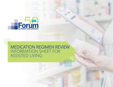 Medication Regimen Review Sheet: Free Download