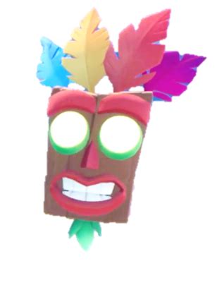 Aku Aku Crash 4 - Crash Bandicoot Fan Art (43720894) - Fanpop