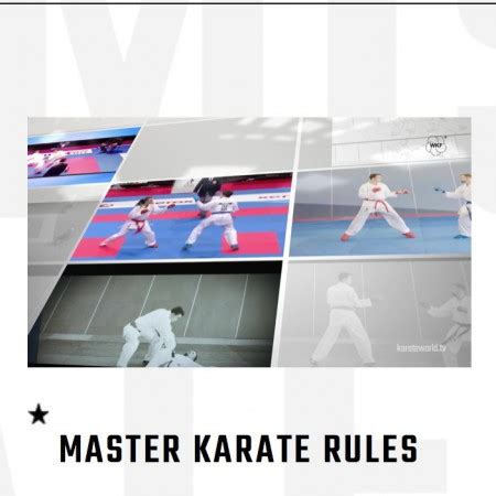 Karate Rules - Kumite Scoring System :: El Karate de las Américas