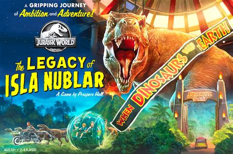 Jurassic World: The Legacy of Isla Nublar Review - Knowledge and brain activity with fun!!