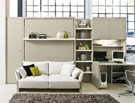 Raumsparendes Klappbett – smarte Sofa Systeme | Modular home office furniture, Space saving beds ...