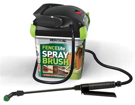 Ronseal Power Sprayer - Fence Spraying Made Easy