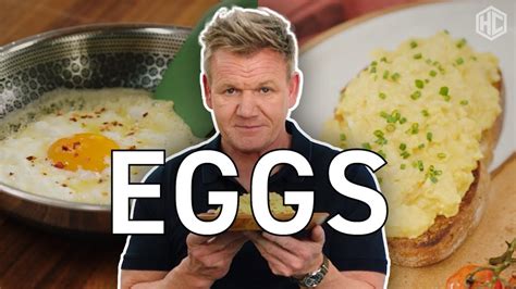 Gordon Ramsay Makes Scrambled and Fried Eggs | Cooking With Gordon | HexClad – Instant Pot Teacher