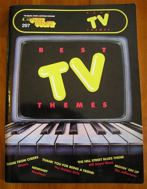 Best Tv Themes for Organs Pianos and Electronic Keyboards (Theme from ...