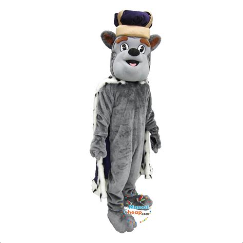 Handsome Duke Dog Mascot Costume Outstanding Quality