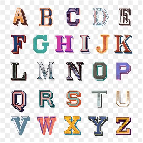 Alphabet | Free Vector, PSD & PNG Letter Alphabet & Calligraphy Fonts - rawpixel