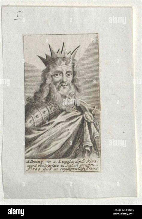 Alboin, King of Lombards Stock Photo - Alamy