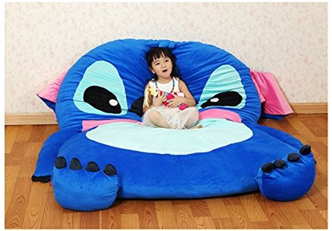 Cute Cartoon Lilo&Stitch Image Sleeping Bag Sofa Bed Twin Bed Double Bed Mattress for Kids ...