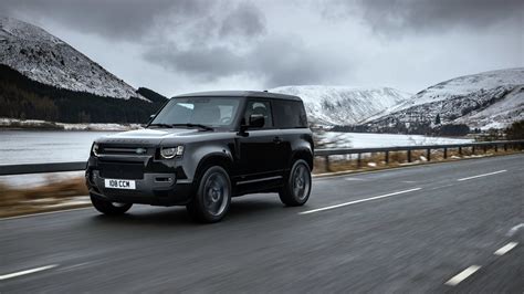 Download SUV Black Car Car Land Rover Vehicle Land Rover Defender 4k Ultra HD Wallpaper