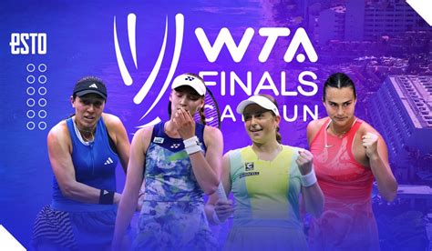 WTA Finals 2023: Qualifiers, date, tickets, location and how to watch live - SportsKnot